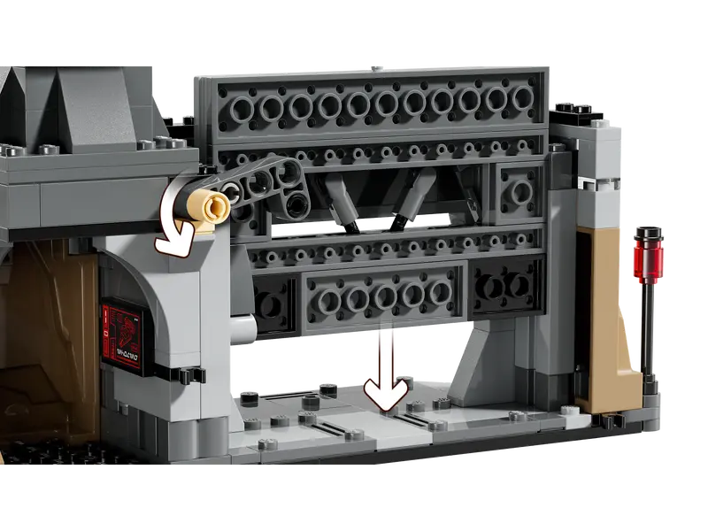 Lego 75386 Star Wars Paz Vizsla and Moff Gideon battle