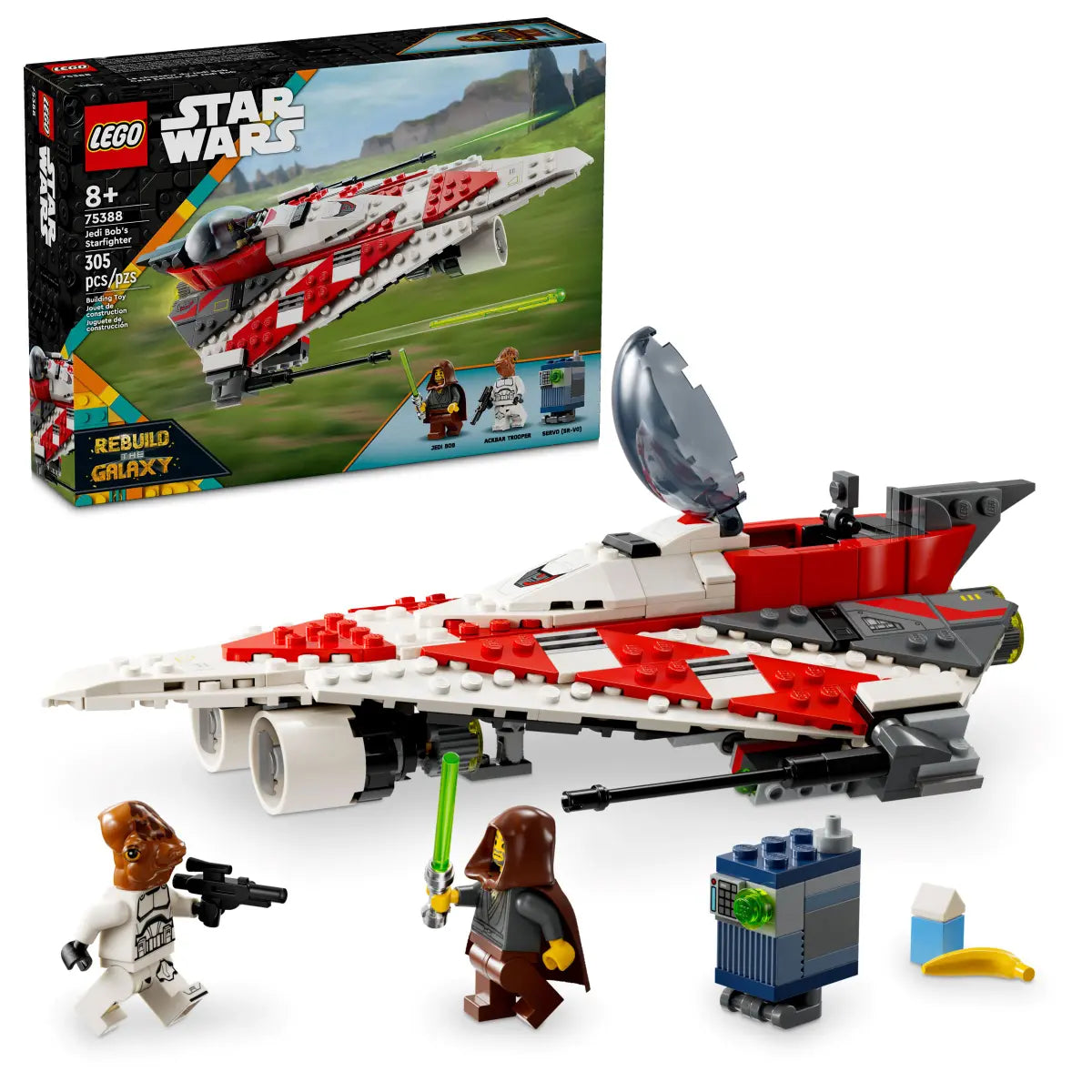 Lego 75388 Star Wars Jedi Bob&#39;s Starfighter
