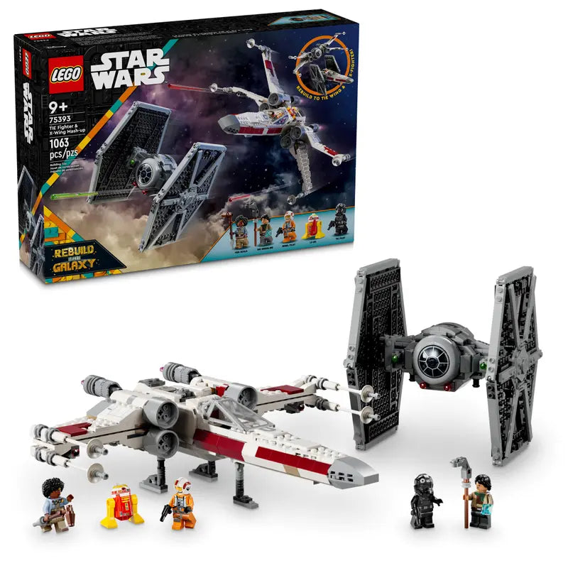 Lego 75393 Star Wars TIE Fighter &amp; X-WIng Mash Up