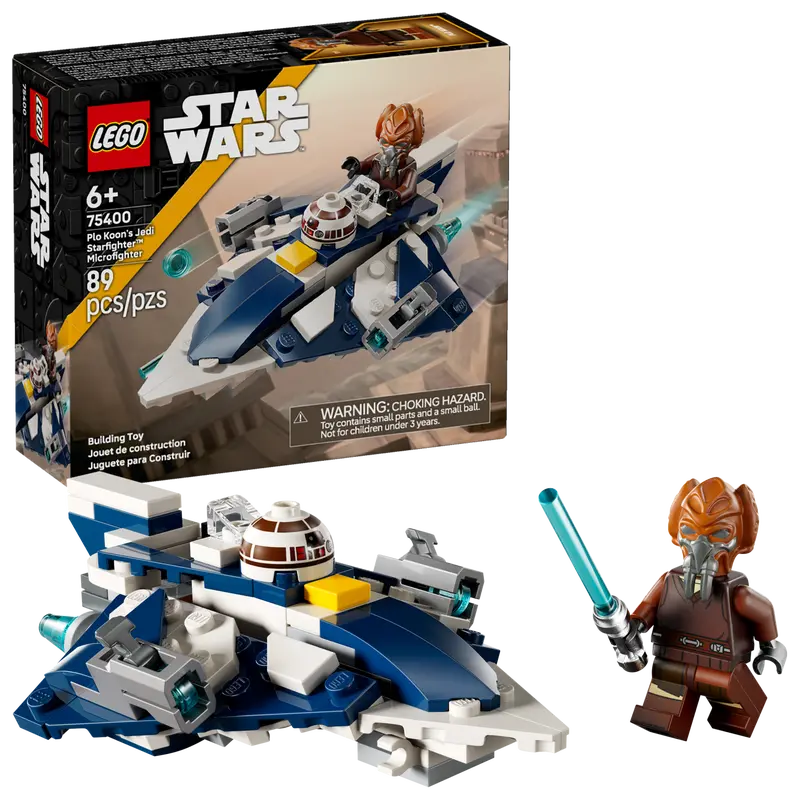 Lego 75400 Star Wars Plo Koon&#39;s Jedi Starfighter Microfighter