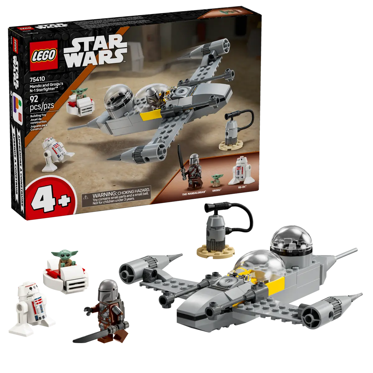 Lego 75410 Star Wars Mando and Grogu's N-1 Starfighter