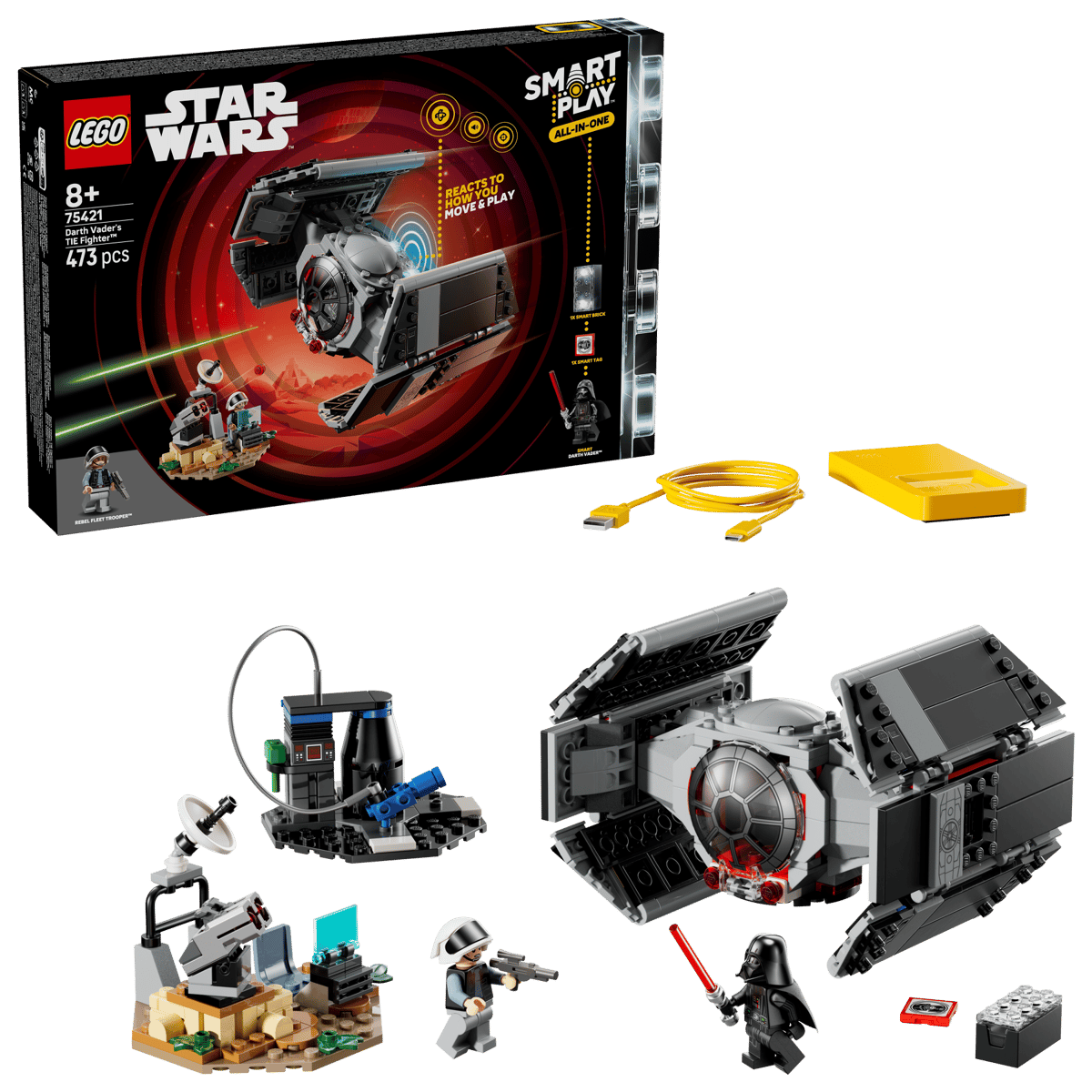 Lego 75421 Star Wars SMART Play Darth Vader's Tie Fighter