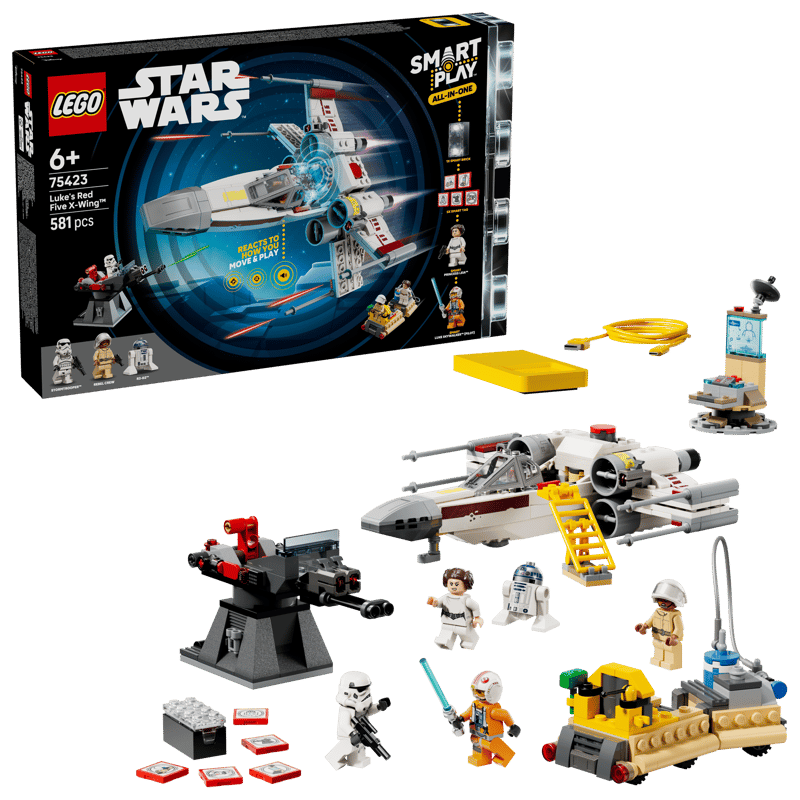 Lego 75423 Star Wars SMART Play Luke's Red Five X-Wing