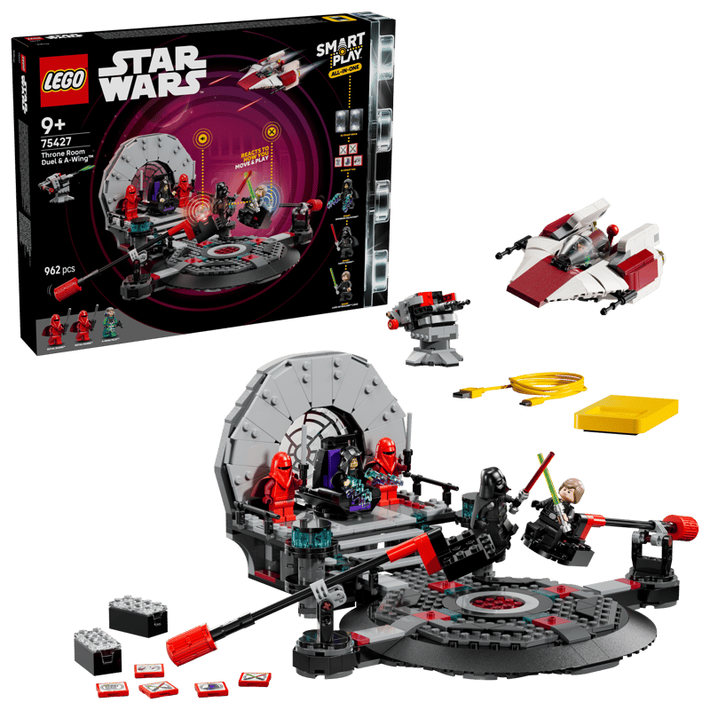 Lego 75427 Star Wars SMART Play Throne Room Duel &amp; A-Wing