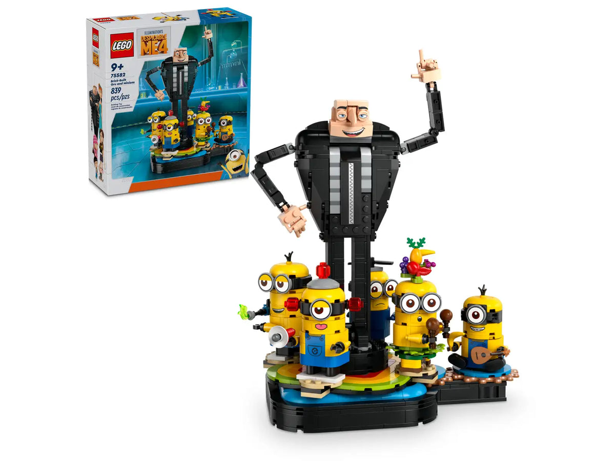 Lego 75582 Minions Brick Built Gru and Minions