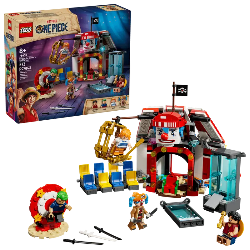 Lego 75637 One Piece: Buggy the Clown&#39;s Circus Tent