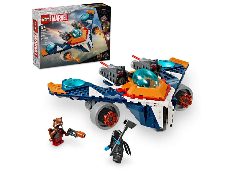 Lego 76278 Super Heroes Marvel Rocket&#39;s Warbird Vs Ronan