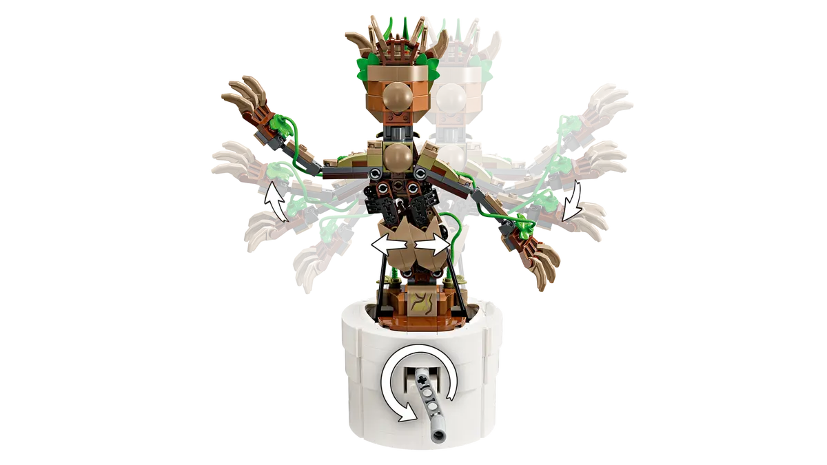 Lego 76297 Super Heroes Marvel Dancing Groot