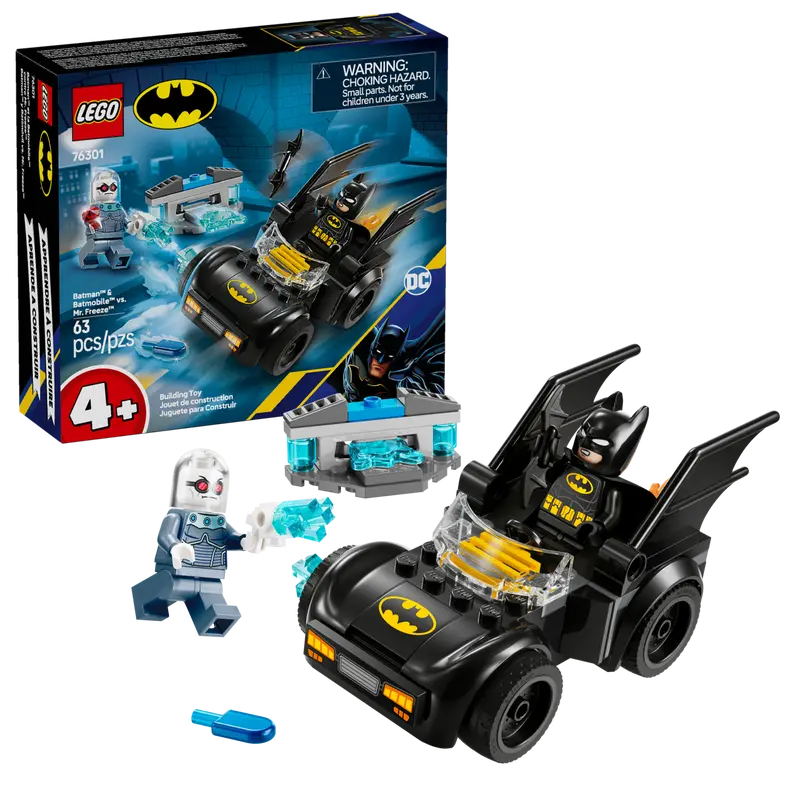 Lego 76301 Batman & Batmobile VS Mr Freeze