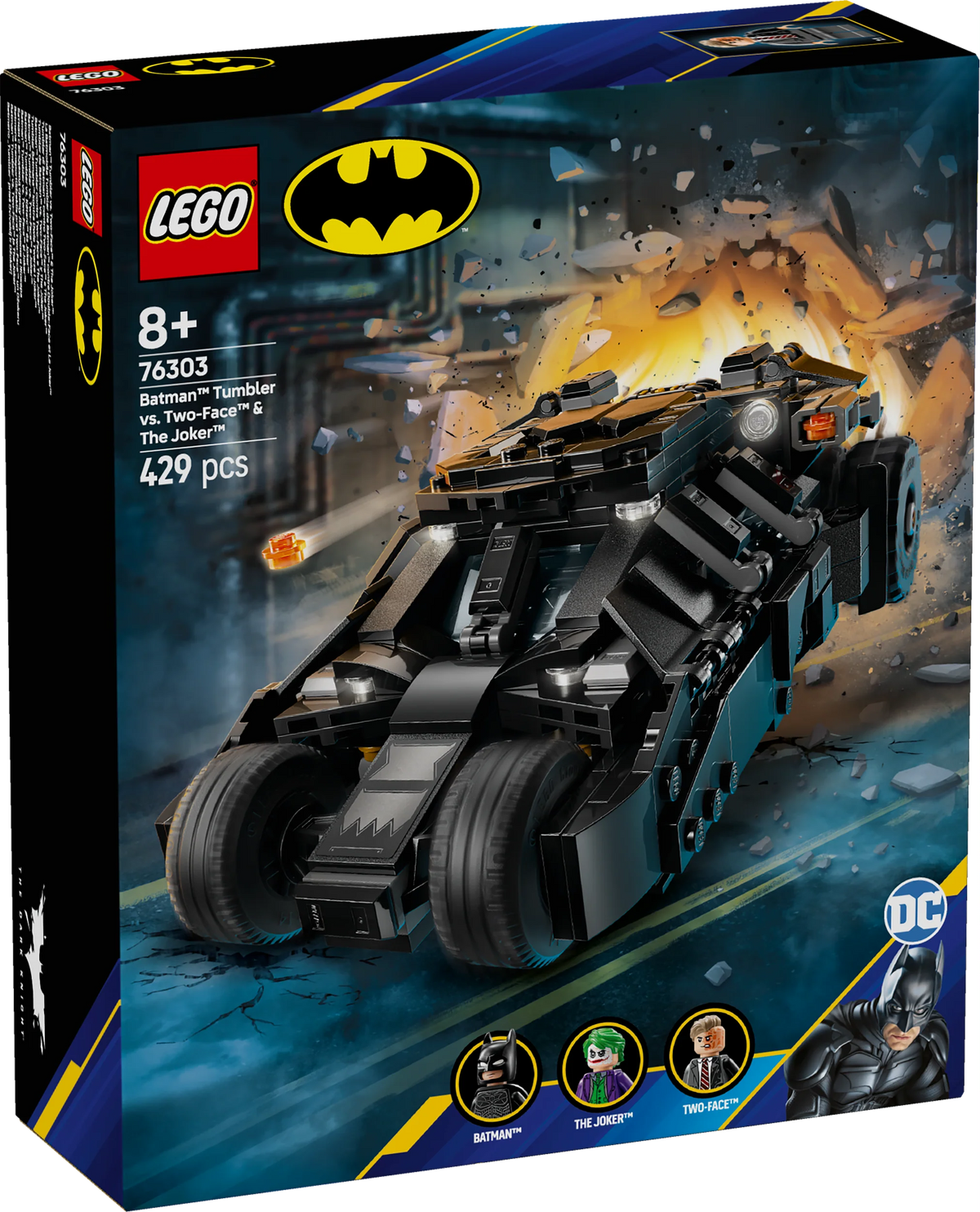 Lego 76303 Batman Tumbler VS Two Face &amp; The Joker