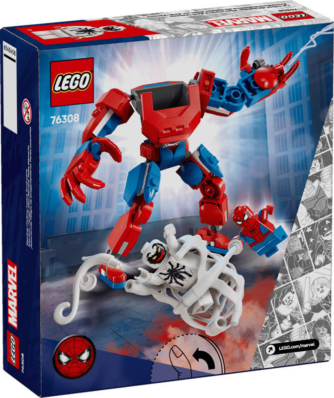 Lego 76308 Marvel Spider Man Mech vs Anti Venom