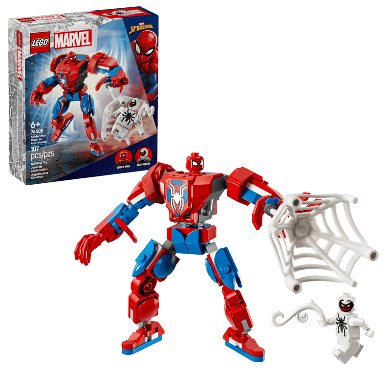 Lego 76308 Marvel Spider Man Mech vs Anti Venom