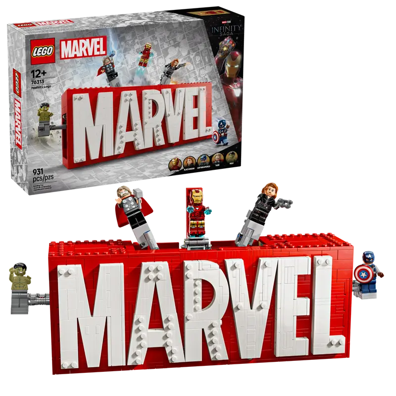 Lego 76313 MARVEL Logo &amp; Minifigures