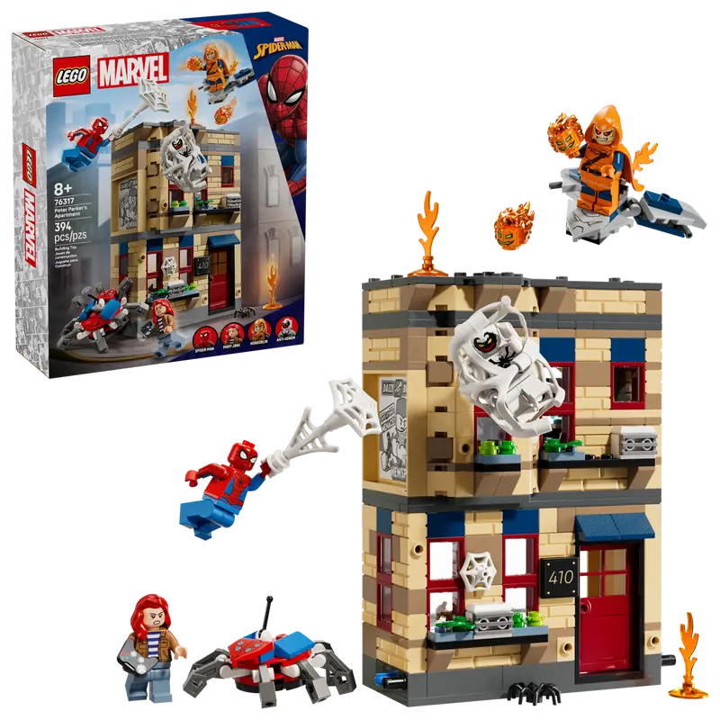 Lego 76317 Super Heroes Marvel Peter Parker&#39;s Apartment