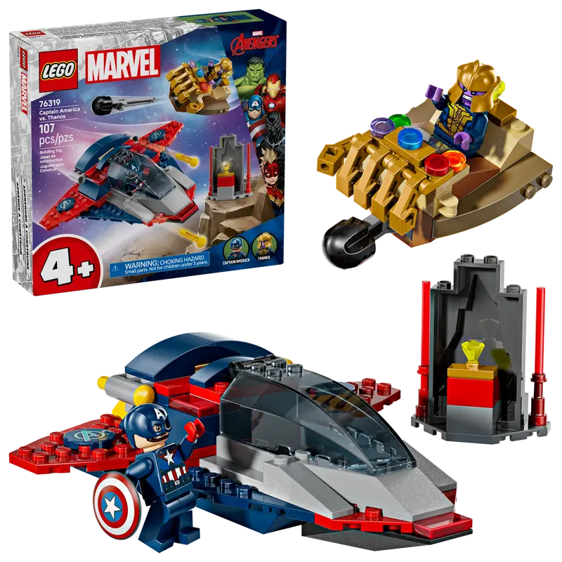 Lego 76319 Super Heroes Captain America vs Thanos