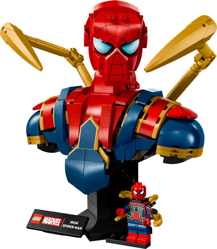 Lego 76326 Super Heroes Marvel Iron Spiderman Bust