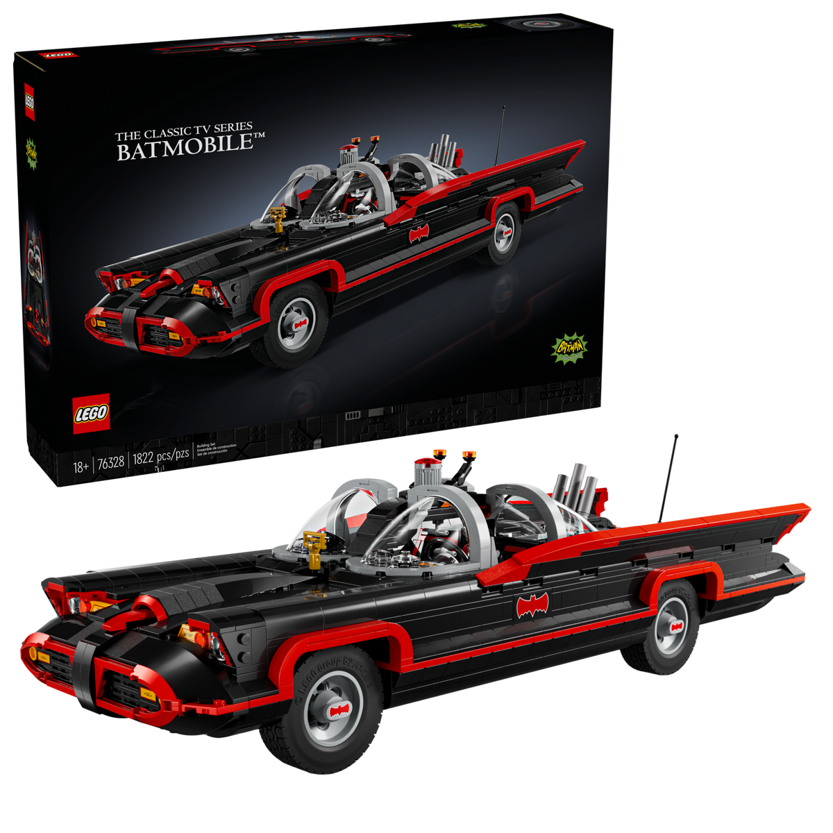 Lego 76328 Super Heroes DC Batman The Classic TV Series Batmobile