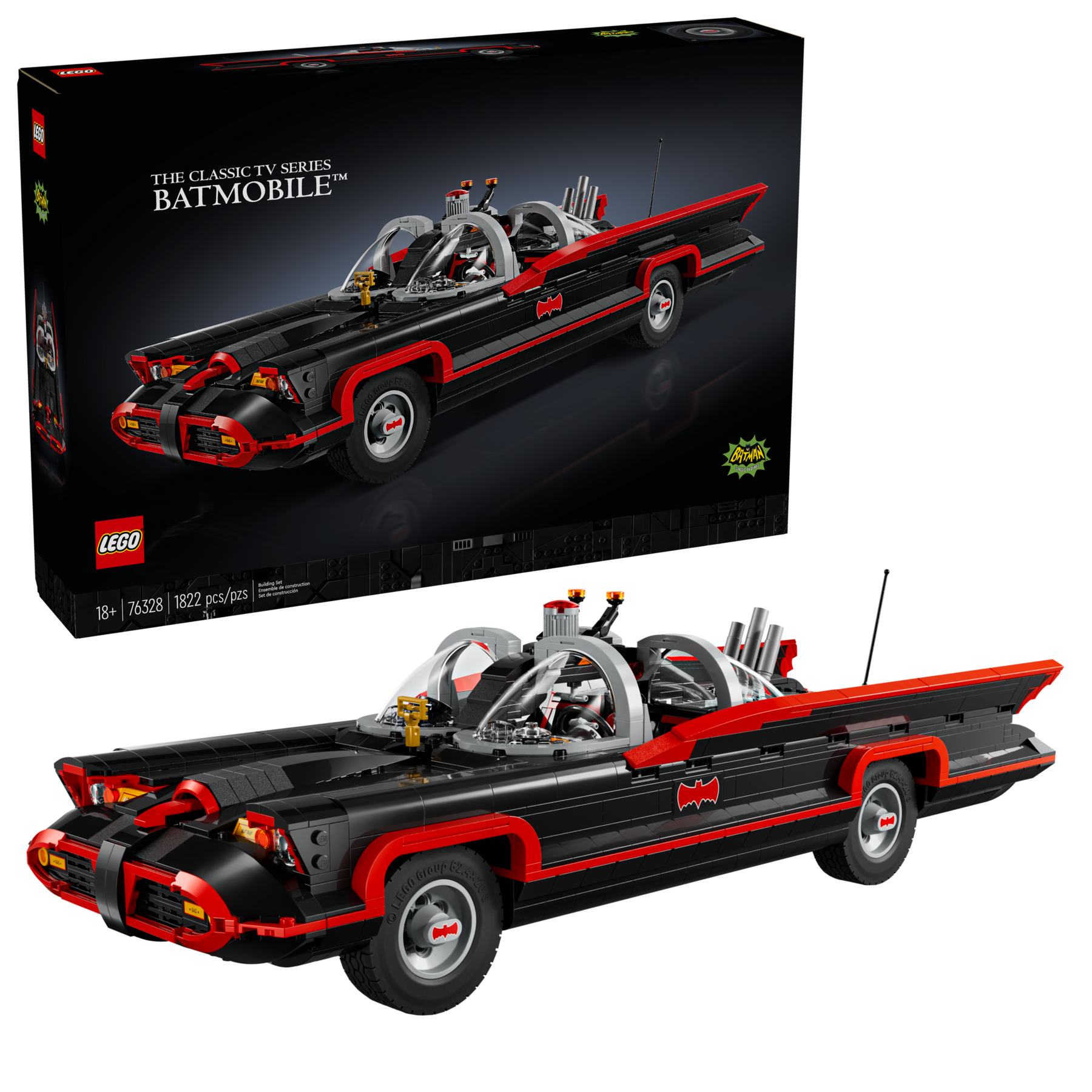 Lego 76328 Super Heroes DC Batman The Classic TV Series Batmobile