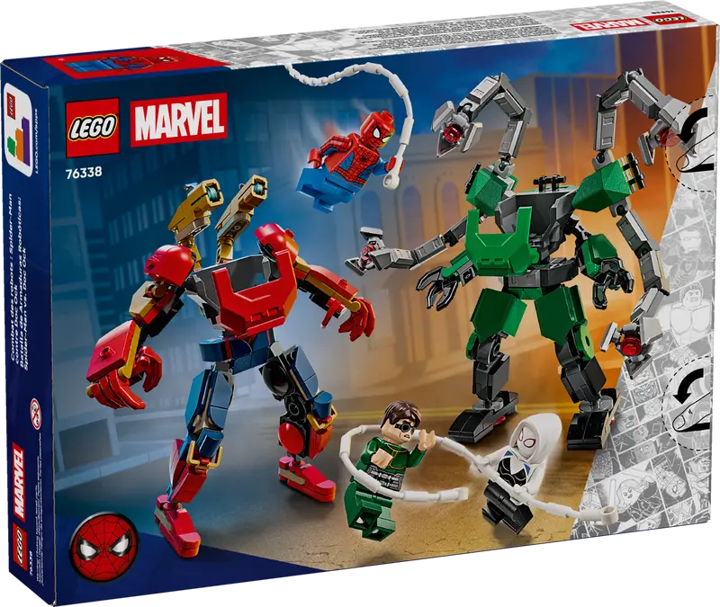 Lego 76338 Super Heroes Mech Battle Spiderman vs Doc Ock