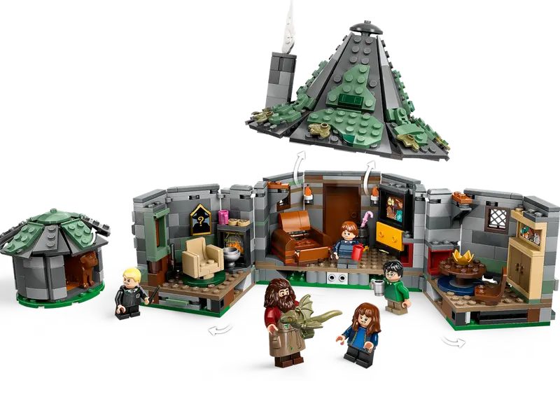 Lego 76428 Harry Potter Hagrids Hut: An Unexpected Visit