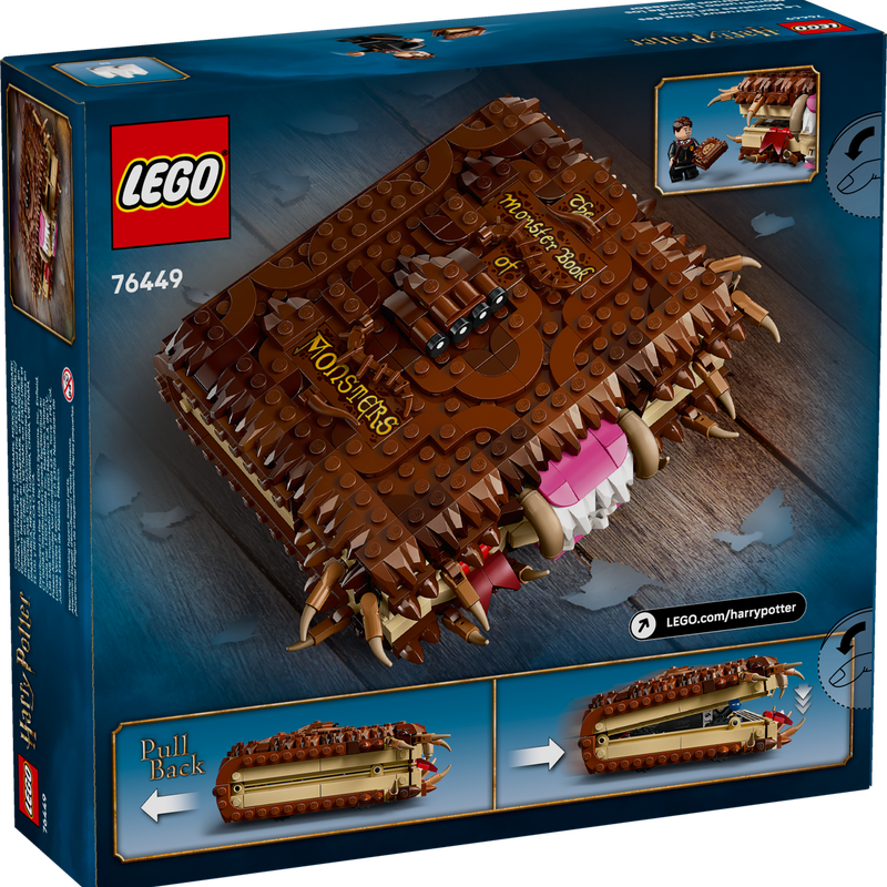 Lego 76449 Harry Potter Chomping Monster Book of Monsters