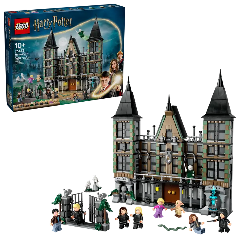 HTF Lego 76453 Harry Potter Malfoy Manor