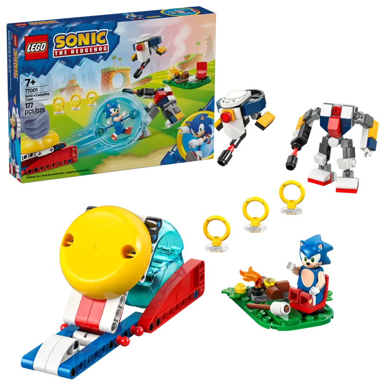 Lego 77001 Sonic&#39;s Campfire Clash