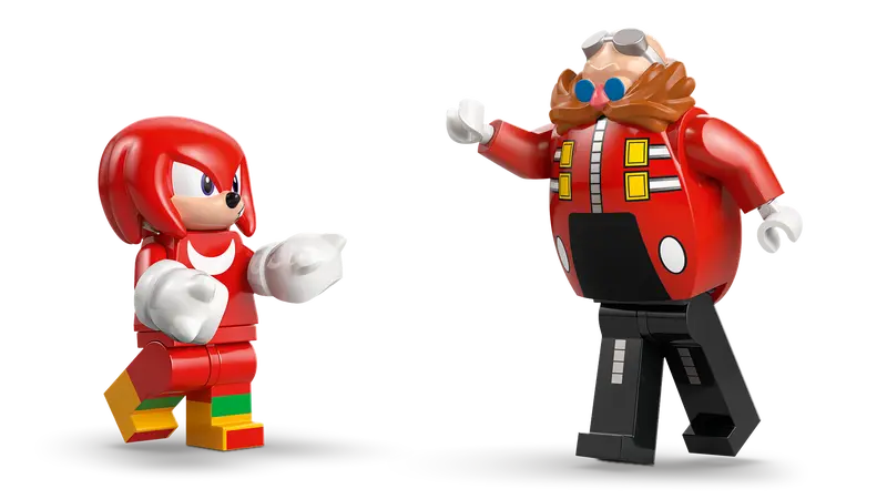Lego 77005 Sonic Knuckles vs Dr. Eggman Egg Crusher Mech