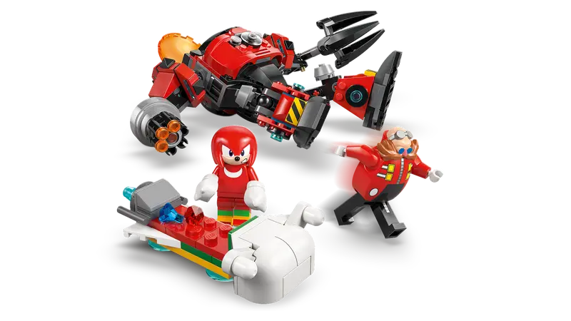 Lego 77005 Sonic Knuckles vs Dr. Eggman Egg Crusher Mech