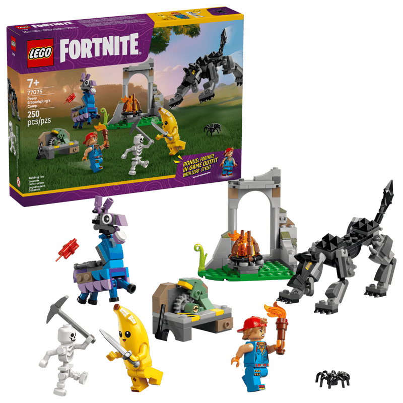 Lego 77075 Fortnite Peely &amp; Sparkplug's Camp