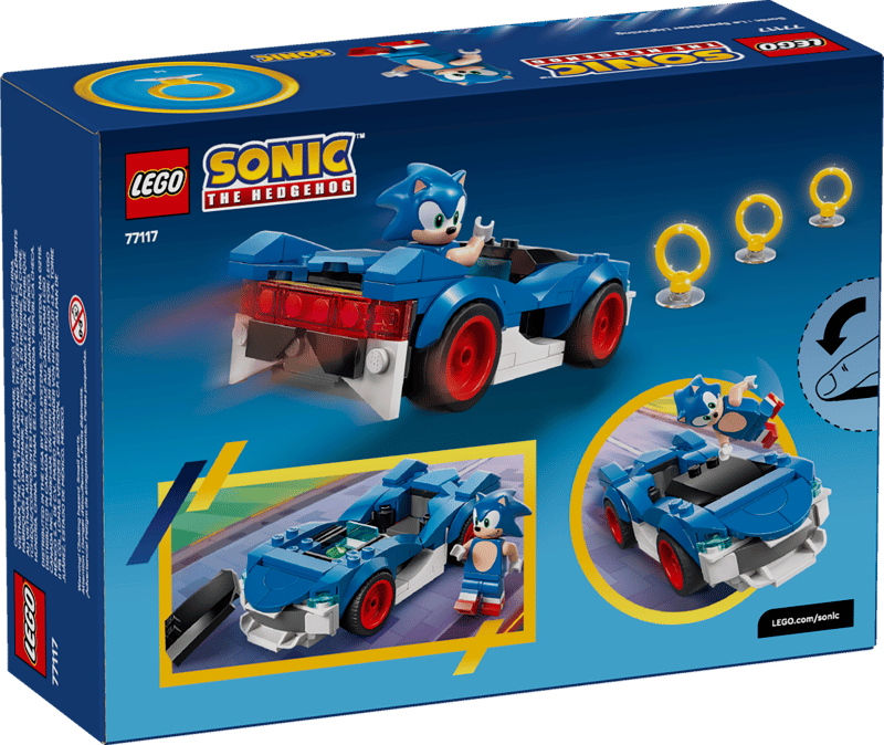 Lego 77117 Sonic Speedster Lightning