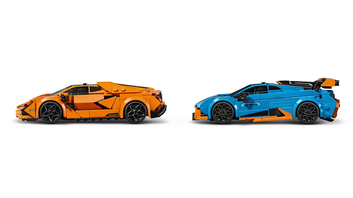 Lego 77238 Speed Champions Lamborghini Revuelto &amp; Huracán STO