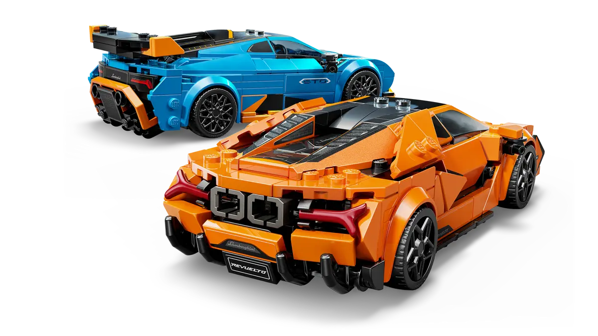 Lego 77238 Speed Champions Lamborghini Revuelto &amp; Huracán STO