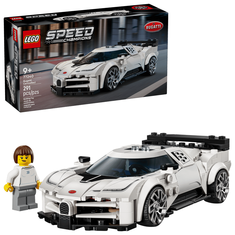 Lego 77240 Speed Champions Bugatti Centodieci Hyper Sports Car