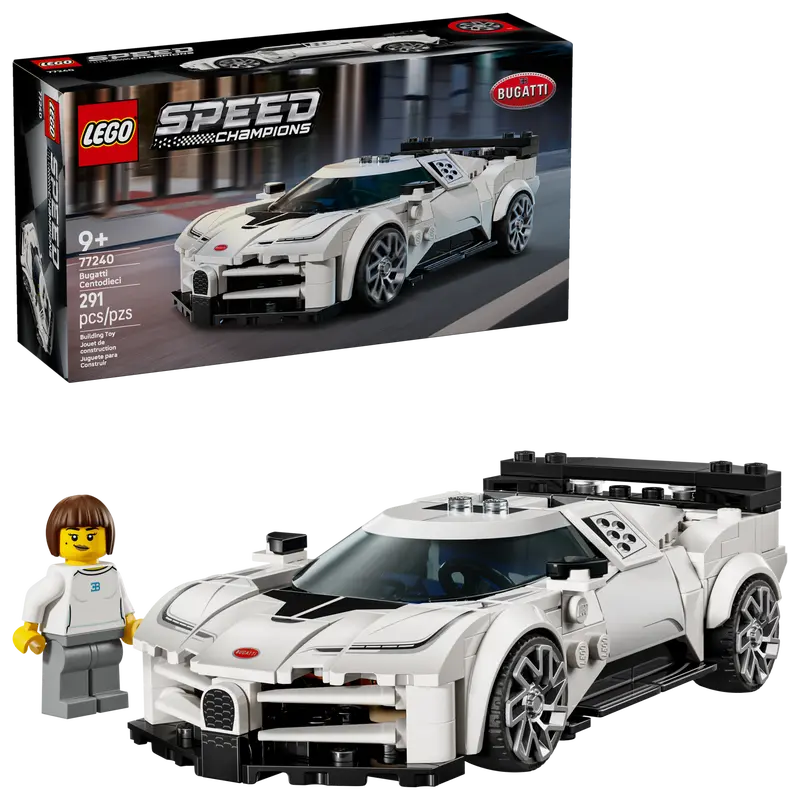 Lego 77240 Speed Champions Bugatti Centodieci Hyper Sports Car