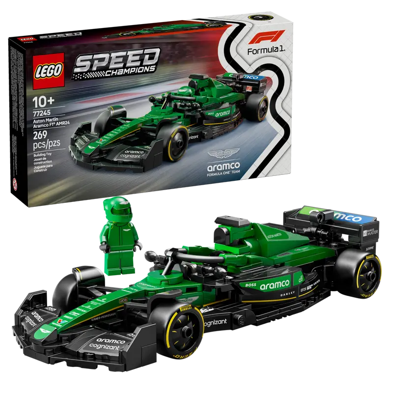 Lego 77245 Speed Champions Aston Martin Aramco F1