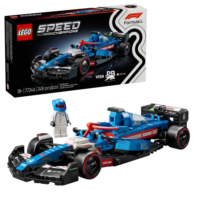 Lego 77246 Speed Champions Visa Cash App RB F1