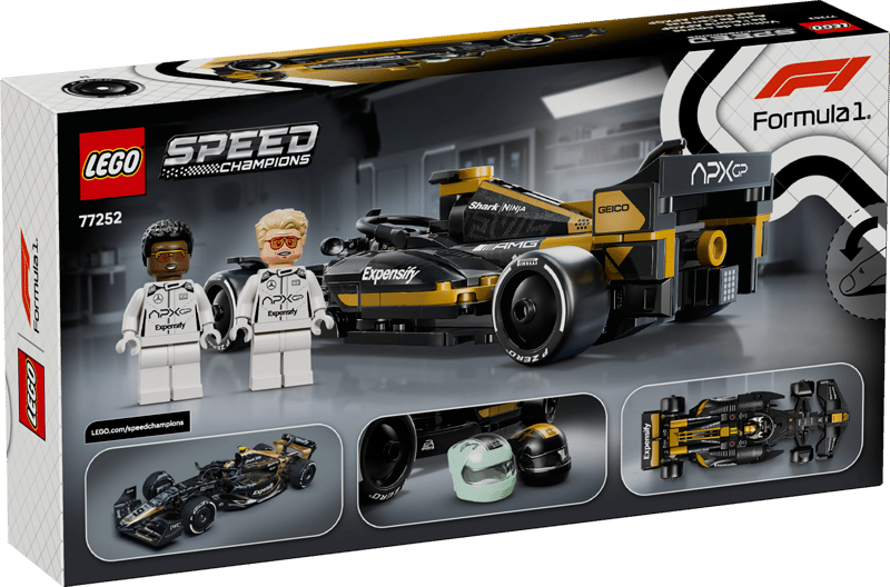 Lego 77252 Speed Champions APXGP Team Race Car from F1 The Movie