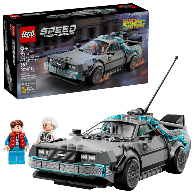 Lego 77256 Speed Champions Time Machine from Back to the Future