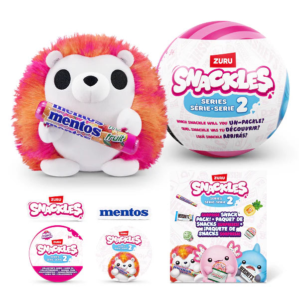 Zuru Mini Brands Snackles Small Plush S2 W2 Assorted