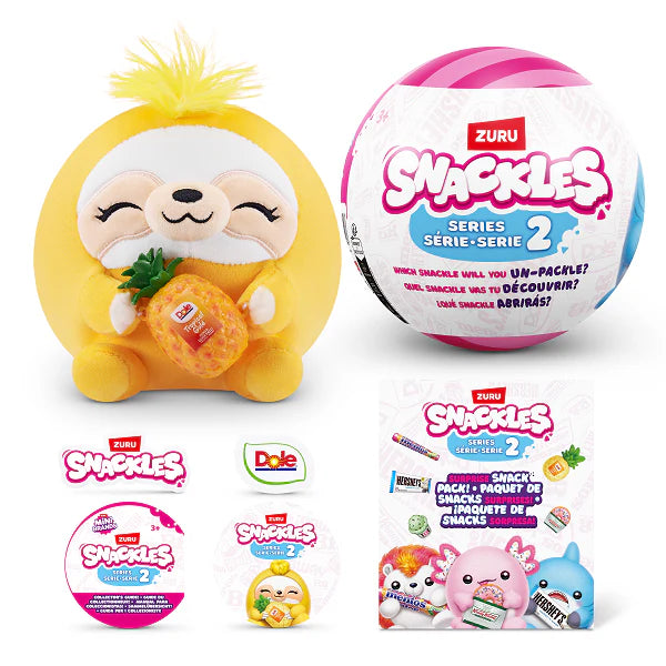 Zuru Mini Brands Snackles Small Plush S2 W2 Assorted
