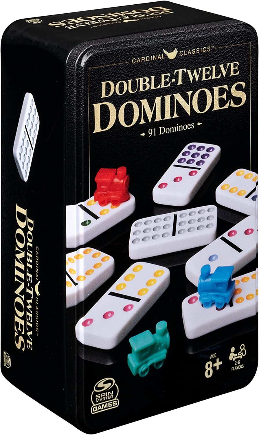 Cardinal Classics Double Twelve Dominoes