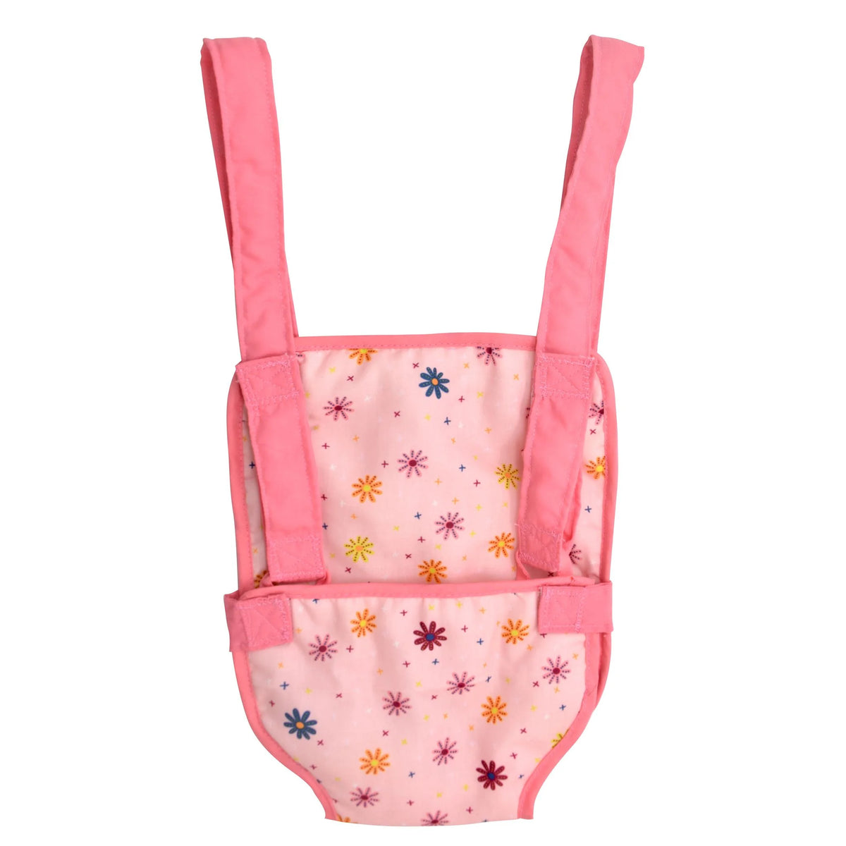 Dolls World Baby Carrier Pink with Flowers