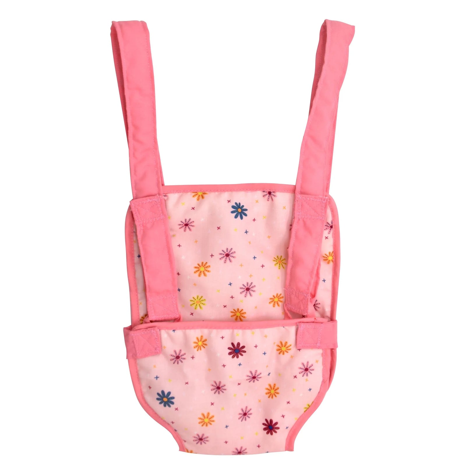 Dolls World Baby Carrier Pink with Flowers