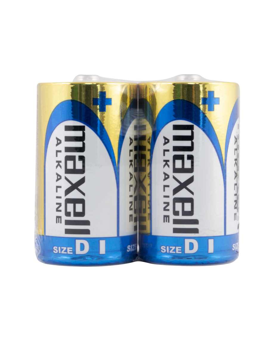 Maxell D Batteries 2pk