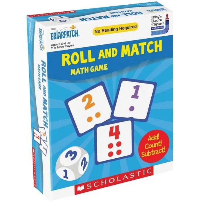 Scholastic Roll and Match Math Game