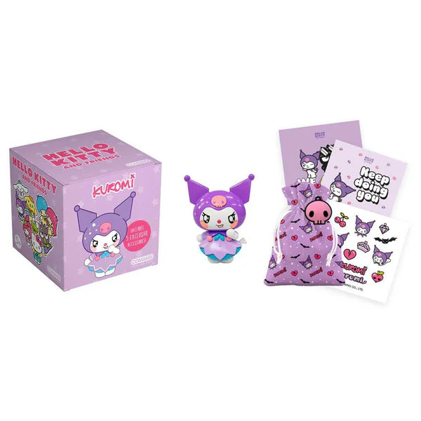Hello Kitty and Friends Friendship Box Figurine Kuromi