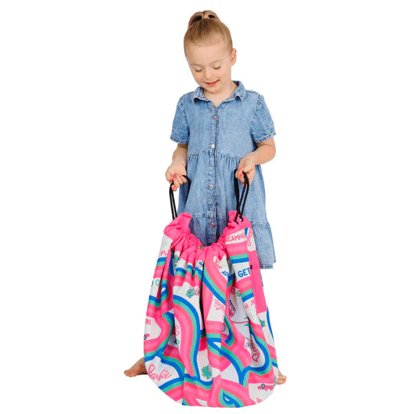 Barbie Malibu Play Pouch -Toy Storage Bag &amp; Mat