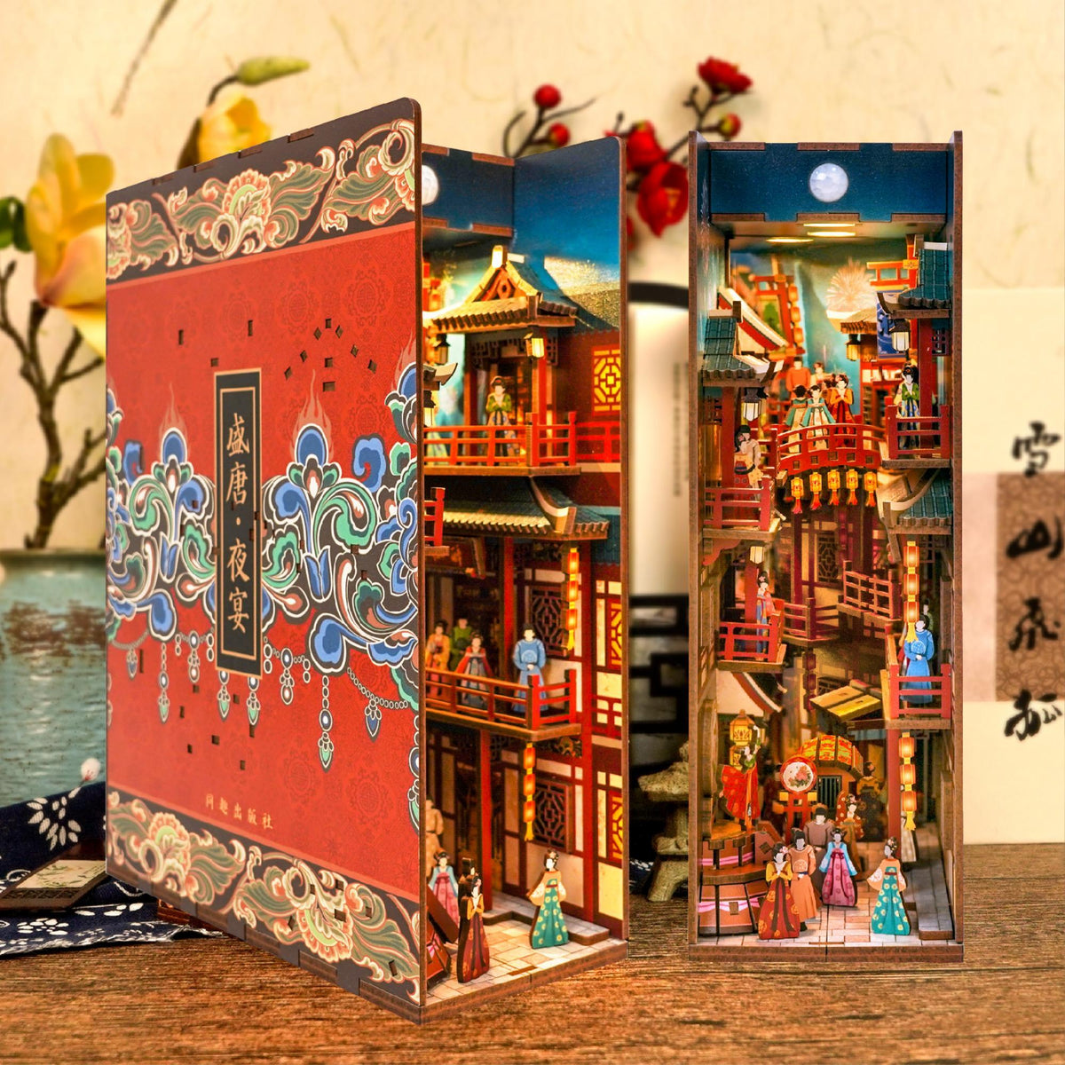 Tonecheer The Banquet of Tang Dynasty 3D Puzzle req 3 x AA batteries