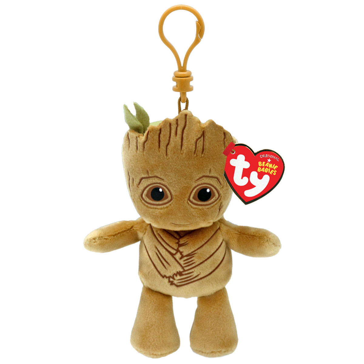 TY Beanie Babies Clip On - Marvel GROOT